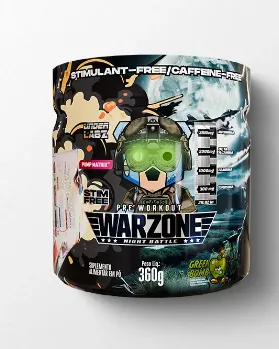 Pré treino Warzone Night Battle - 360g - Under Labz 