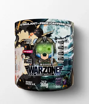 Pré treino Warzone Night Battle - 360g - Under Labz 