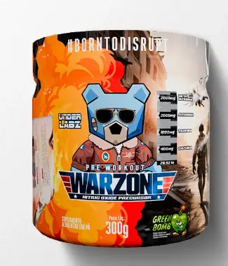 Pré treino Warzone - 300g - Under Labz