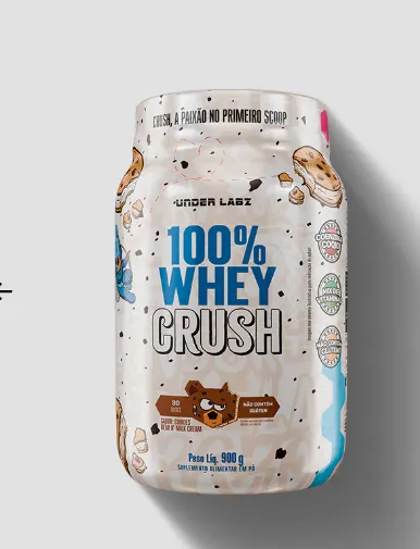 100% Whey Crush - Under Labz - 900g