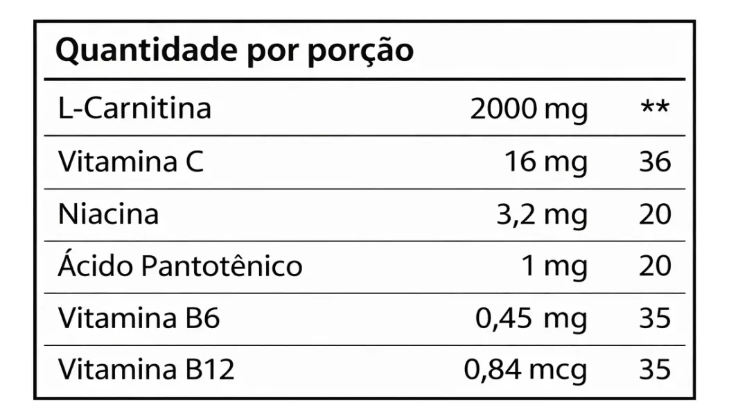 L-Carnitina 2000 ( 500ml ) - New Millen