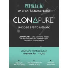 Clonapure® ( Fosfocreatina ) Pura 30 Sachês 3g Cada