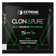 Clonapure® ( Fosfocreatina ) Pura 30 Sachês 3g Cada