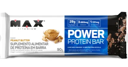 Barra de Proteina Max Titanium Power - OUTLET VENC 29/07
