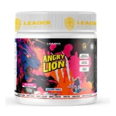 Pré treino Angry Lion - Leader Nutrition 450g - OUTLET VENC 30/07