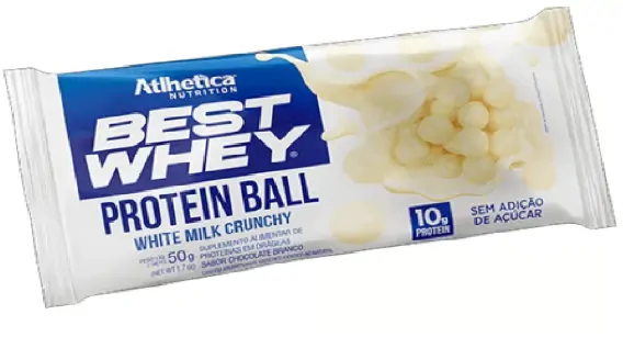 Barra de proteina - Protein Ball 50g - Athletica 