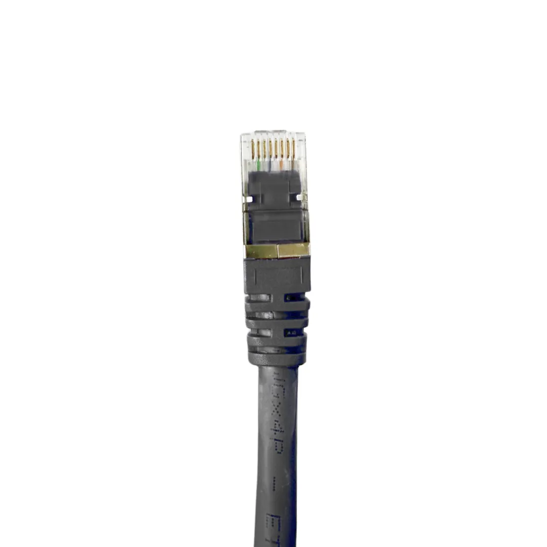Patch Cord - F/UTP - Cat. 6 - 2,5m - Preto - Kit com 5 Unidades