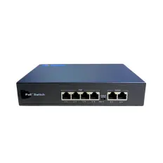 Switch O-tech HOE3034 4 Portas 10/100M POE 15,4/30W - Terzian - Até 250m
