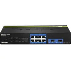 Switch Gerenciável TEG-082WS 8 Portas Gigabit Web Smart - Trendnet