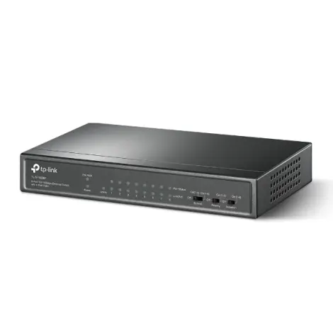 Switch TLSF1009P Fast Ethernet 9P - 8P PoE - TP Link