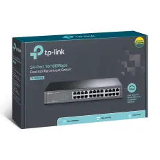 Switch 24P 10/100Mbps Rackmount TL-SF1024D - TP Link