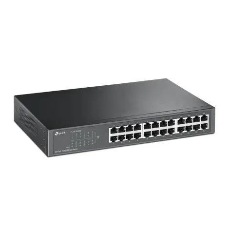 Switch 24P 10/100Mbps Rackmount TL-SF1024D - TP Link