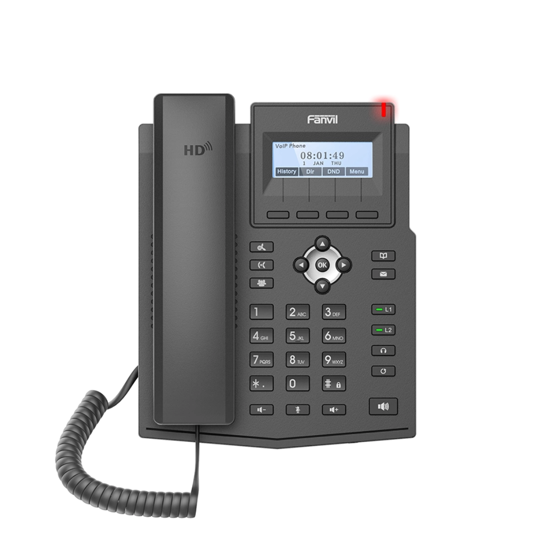 Telefone IP X1SG - Gigabit, com POE e com fonte - Fanvil