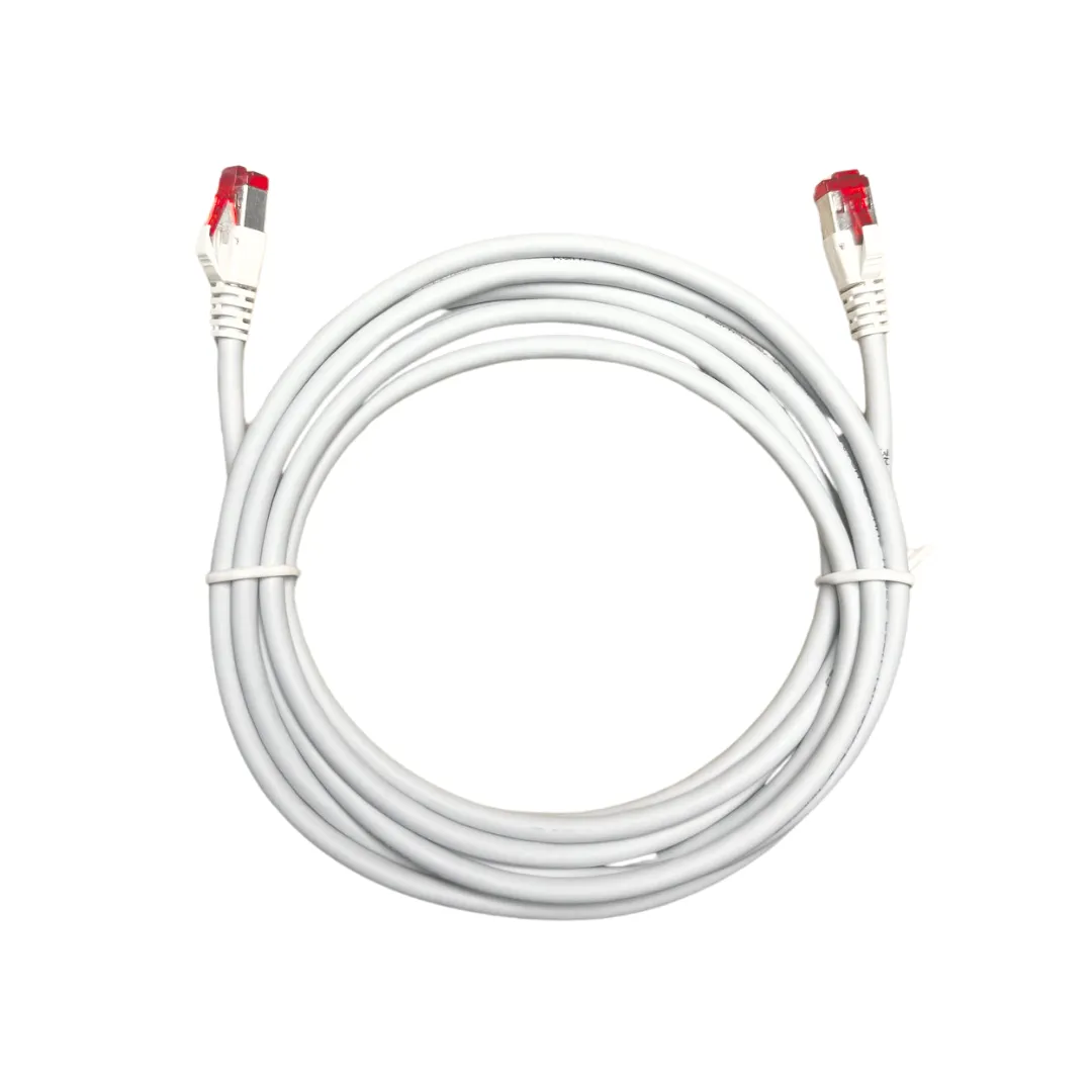 Patch Cord - S/FTP Cat. 6A Blindado - LSZH - R&M - 10m - Cinza