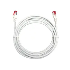 Patch Cord - S/FTP Cat. 6A Blindado - LSZH - R&M - 10m - Cinza