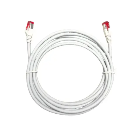 Patch Cord - S/FTP Cat. 6A Blindado - LSZH - R&M - 10m - Cinza