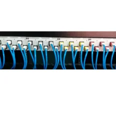 Clip Color - Coding p/ Patch Cord - RJ45 - R&M - Vermelho - Kit com 20 Unidades