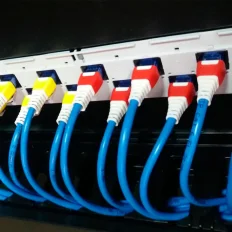 Clip Color - Coding p/ Patch Cord - RJ45 - R&M - Cinza - Kit com 20 Unidades