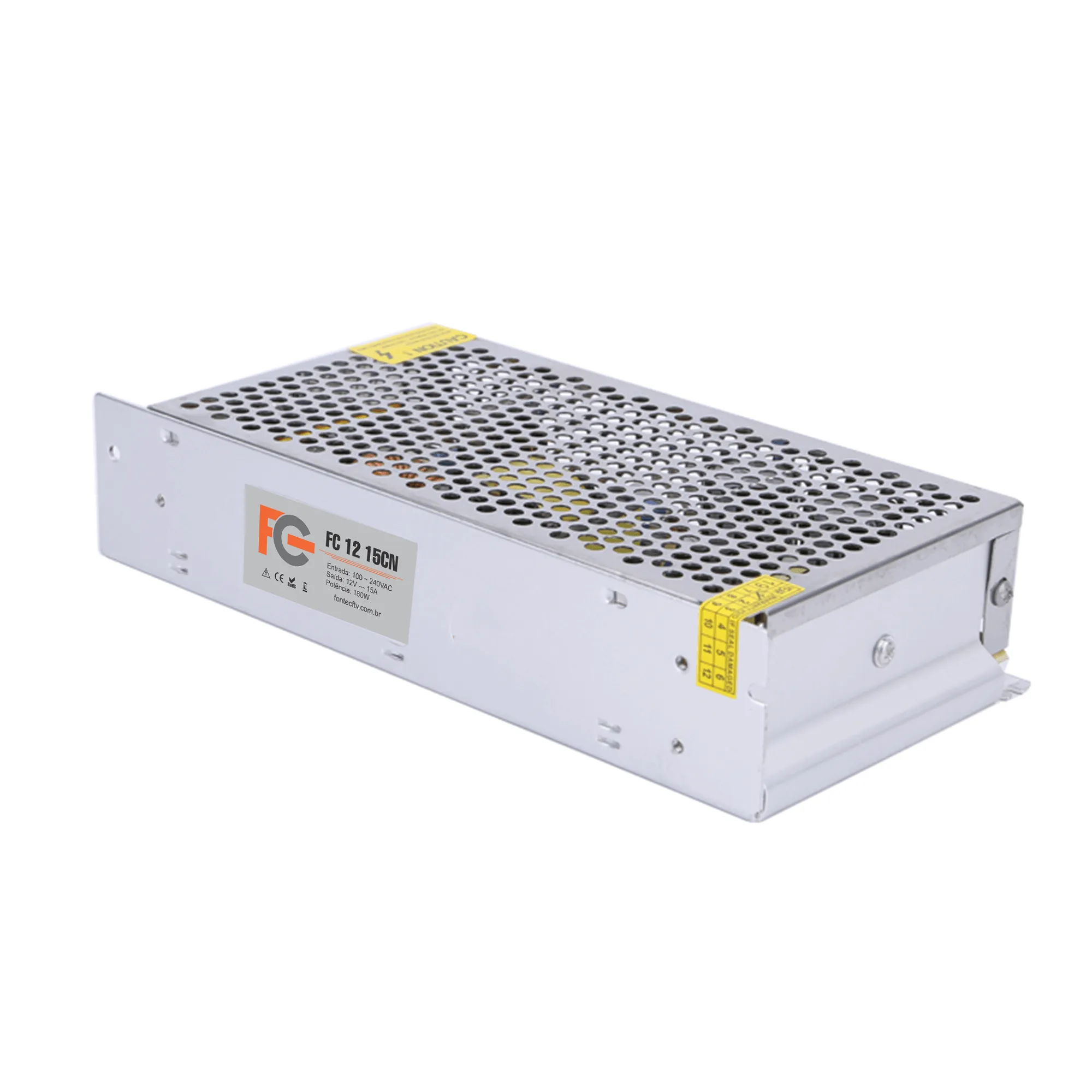 Fonte Chaveada Colmeia - 12V 15A 180W - FC