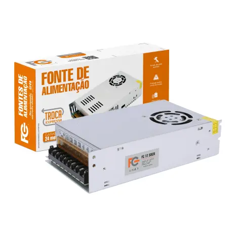 Fonte Chaveada Colmeia - 12V 33A 396W - FC