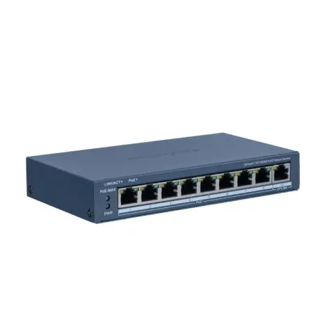 Switch Hikvision 8 Portas PoE- DS-3E1309P-EI/M