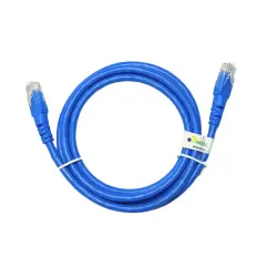 Patch Cord - Slim - UTP - CMX - Cat.6 - Fconn - 1m - Azul