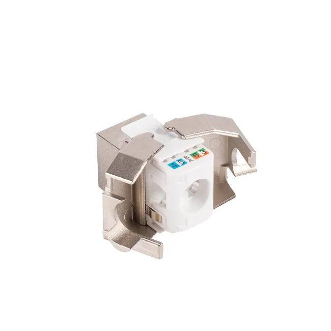  Conector Keystone FTP Cat. 6 Blindado - Fconn - Kit com 10 Unidades