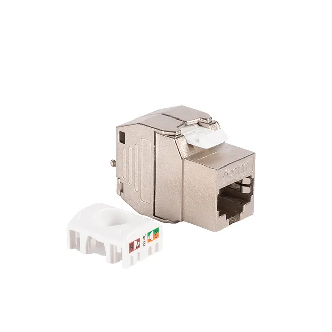  Conector Keystone FTP Cat. 6 Blindado - Fconn - Kit com 10 Unidades