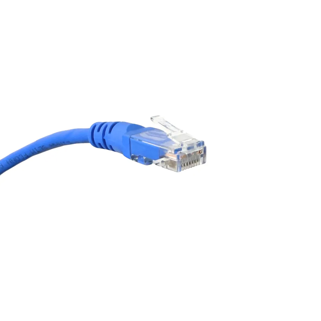 Patch Cord - Slim - UTP - CMX - Cat. 6 - Fconn - 1,5m - Azul - Kit com 5 Unidades