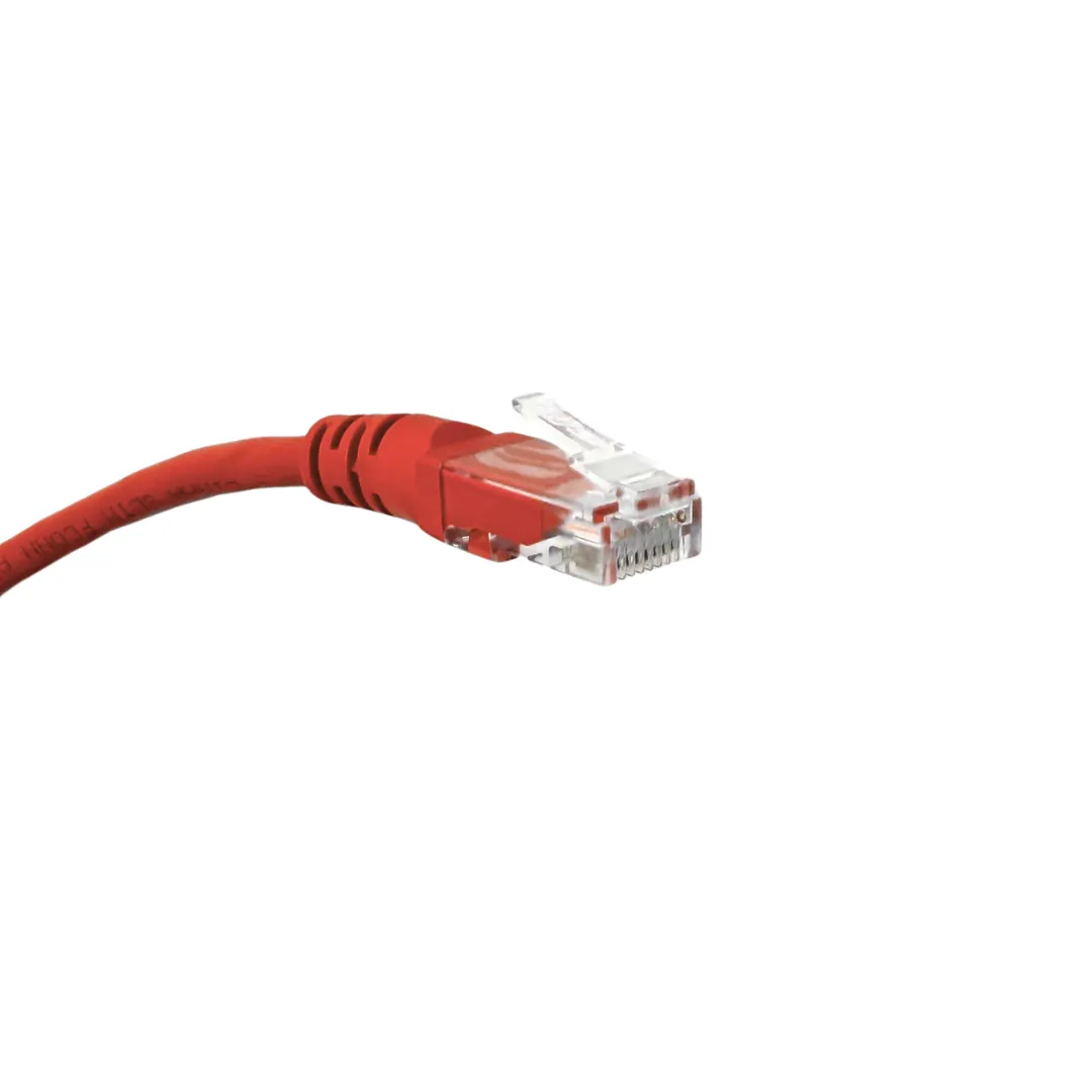 Patch Cord - U/UTP LSZH Cat.5e - 1m - Vermelho