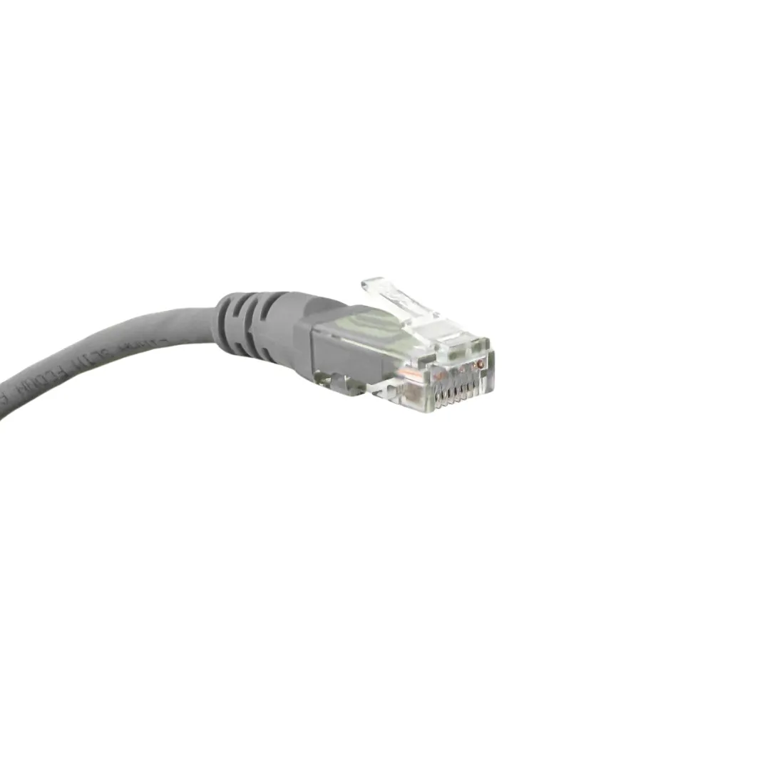 Patch Cord - Slim - UTP - CMX - Cat.6 - Fconn - 1m - Cinza - Kit com 5 Unidades