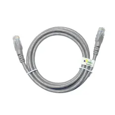 Patch Cord - Slim - UTP - CMX - Cat.6 - Fconn - 1m - Cinza - Kit com 5 Unidades