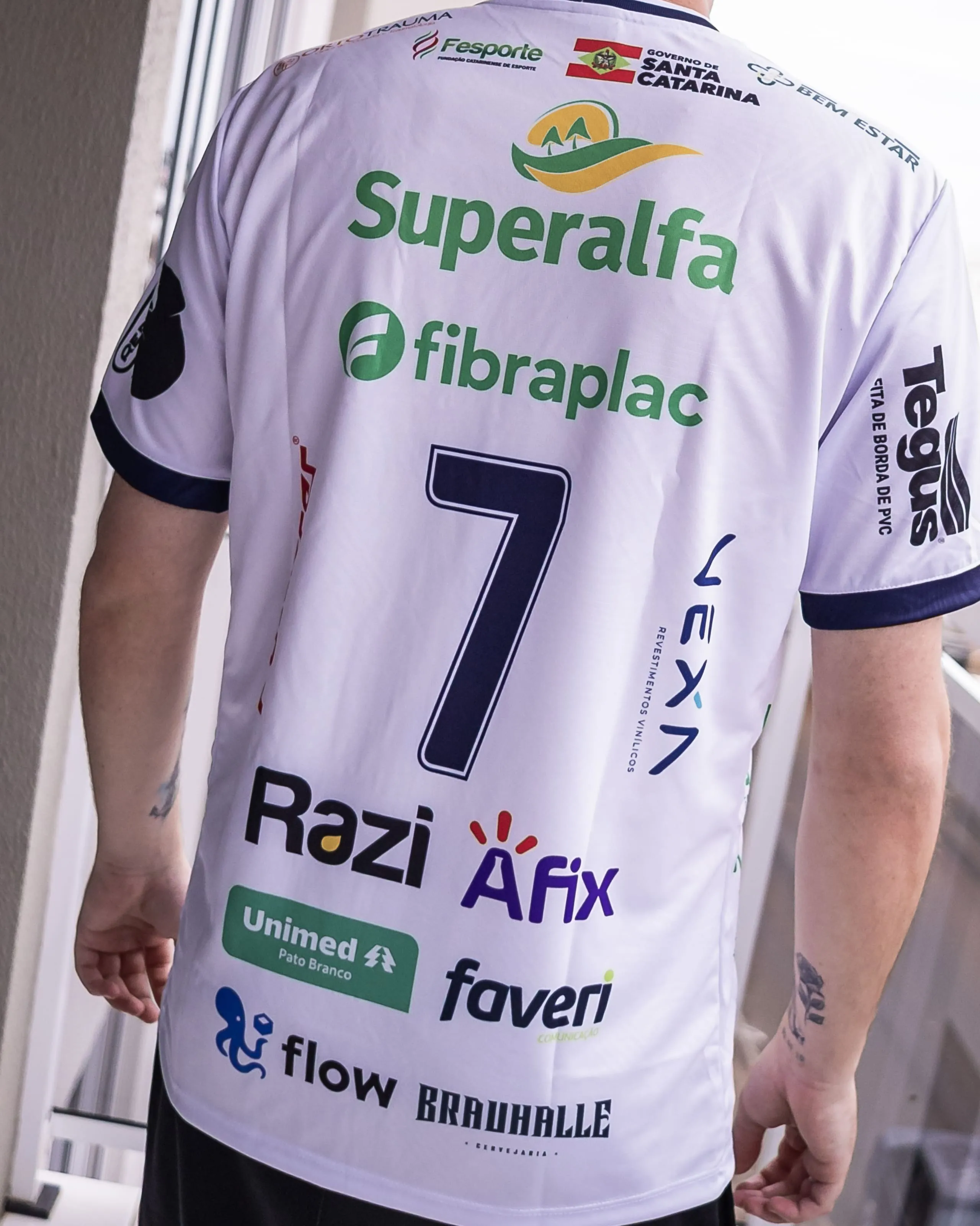 Camisa Oficial do FSL Branca