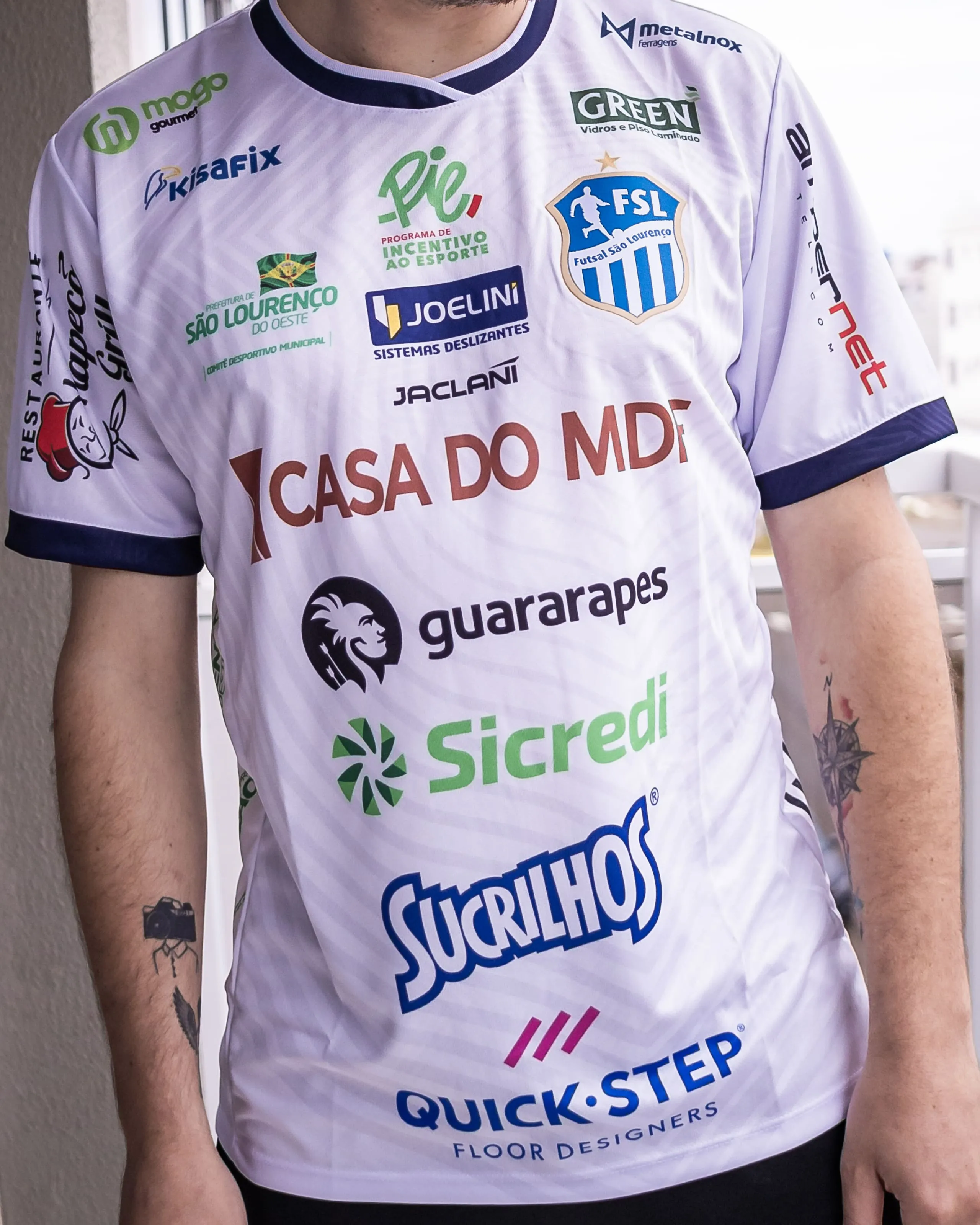 Camisa Oficial do FSL Branca