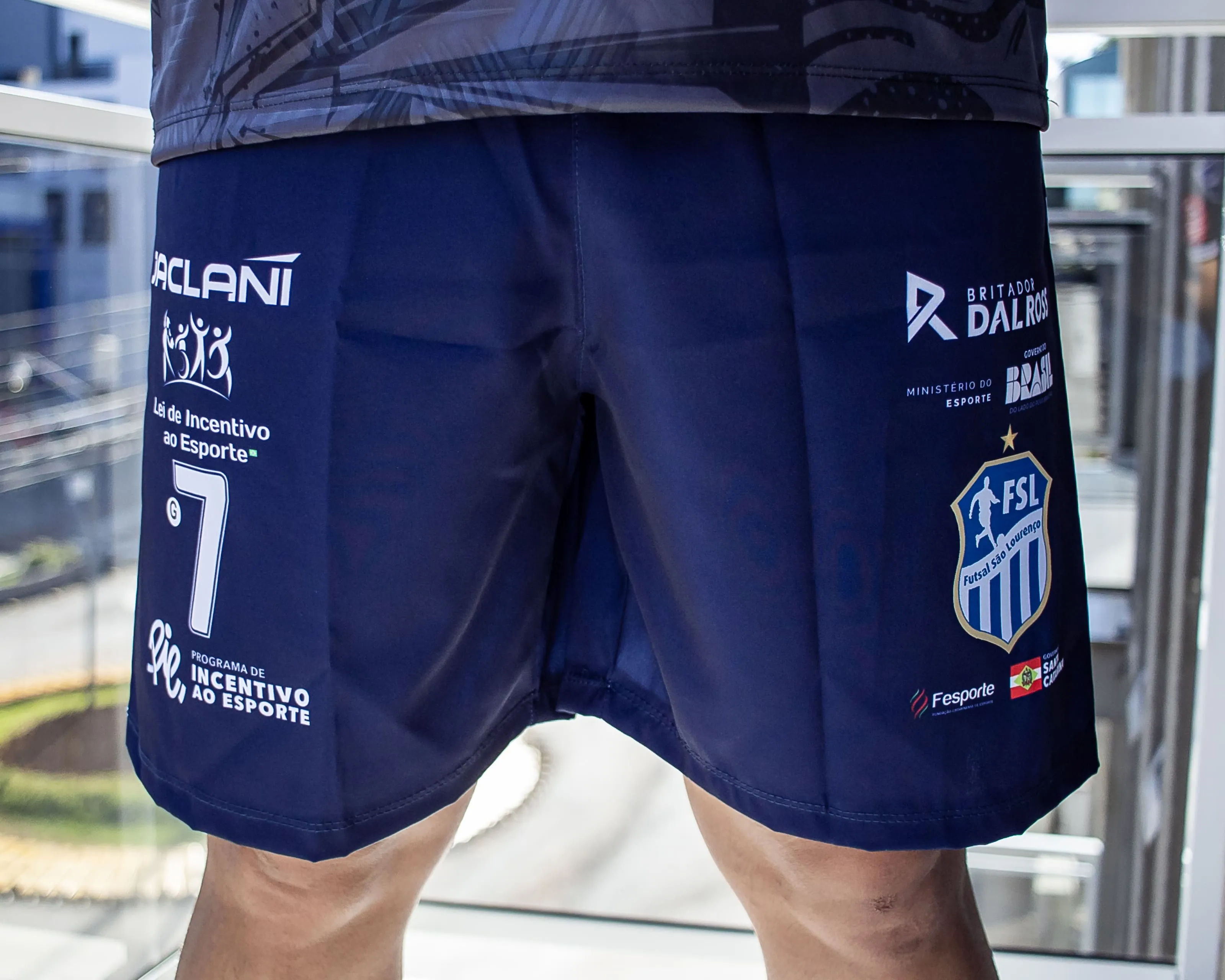 Calção Oficial do FSL Azul
