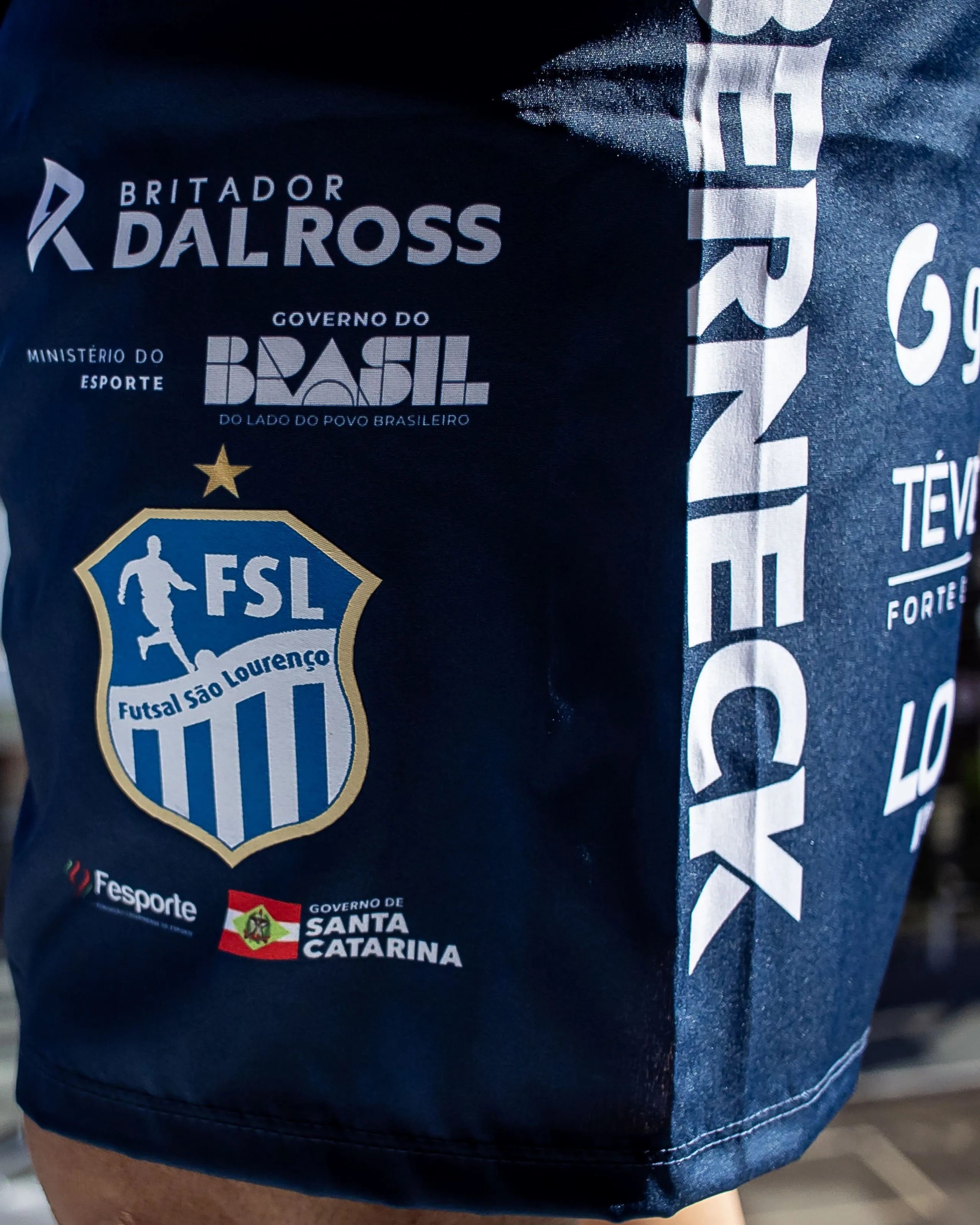 Calção Oficial do FSL Verde