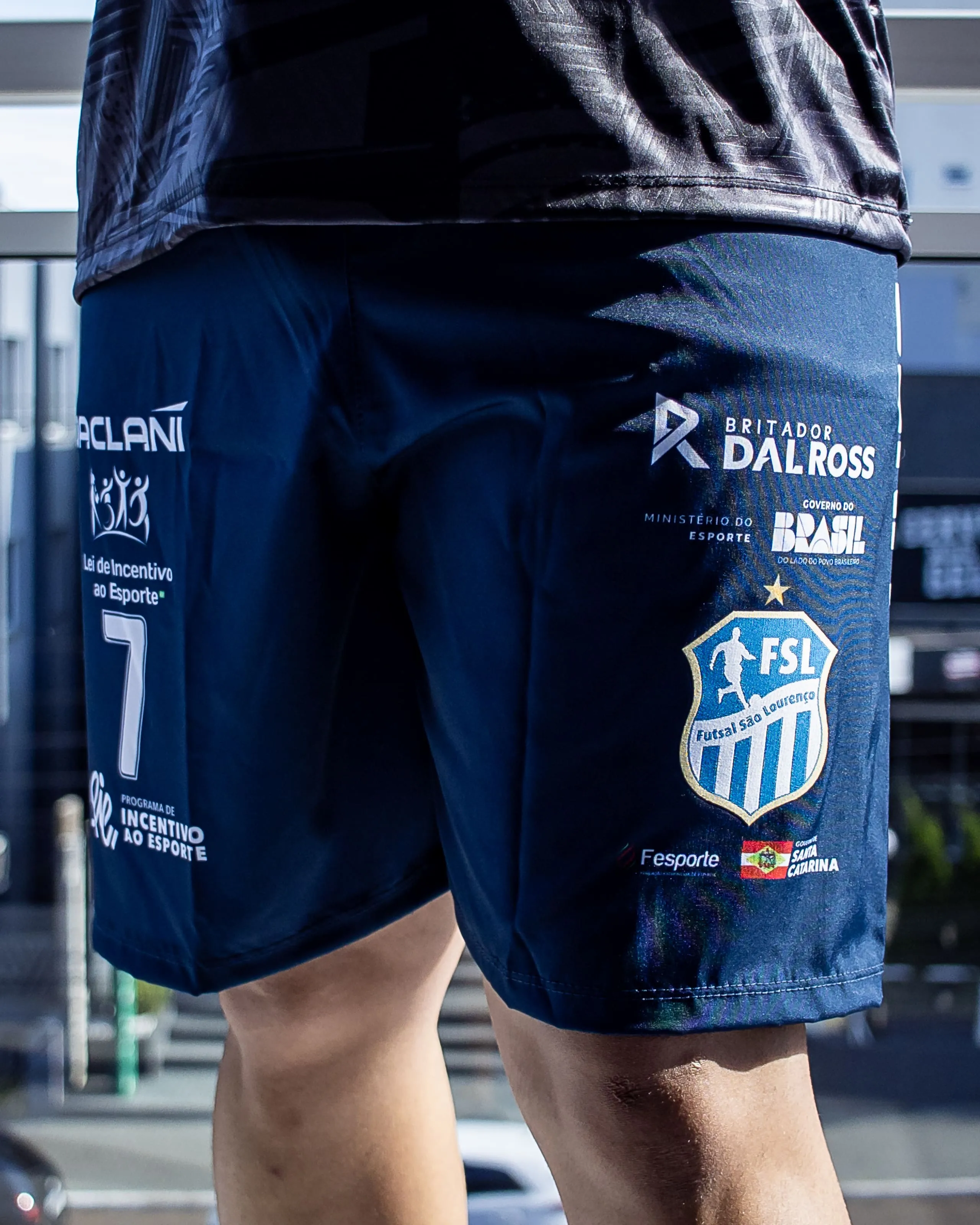 Calção Oficial do FSL Verde