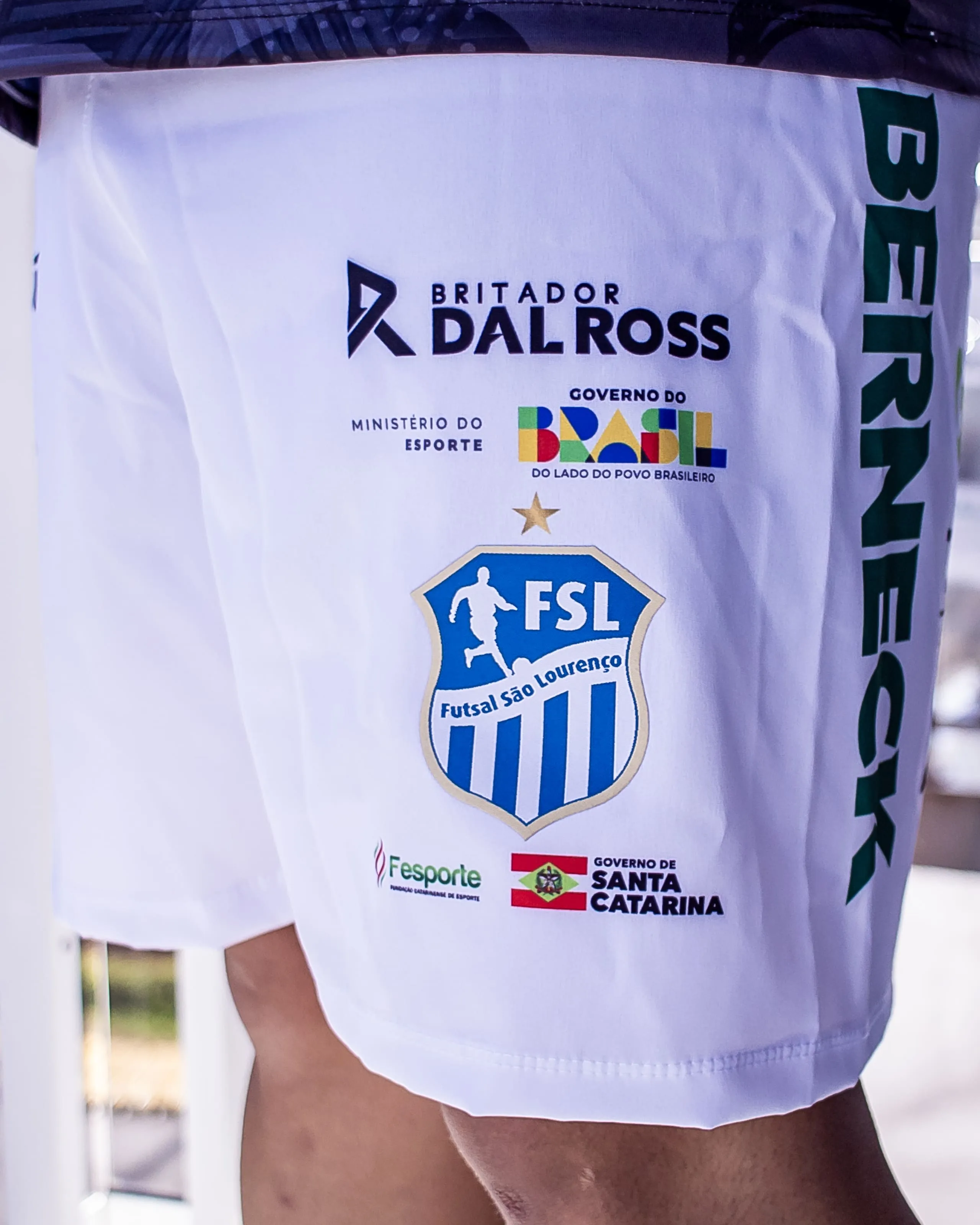 Calção Oficial do FSL Branca