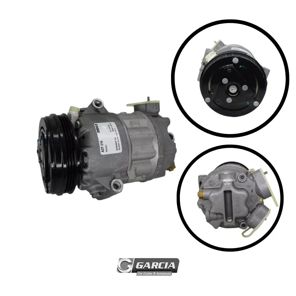 COMPRESSOR ACP216 MAHLE GOL SAVEIRO FOX VOYAGE POLO
