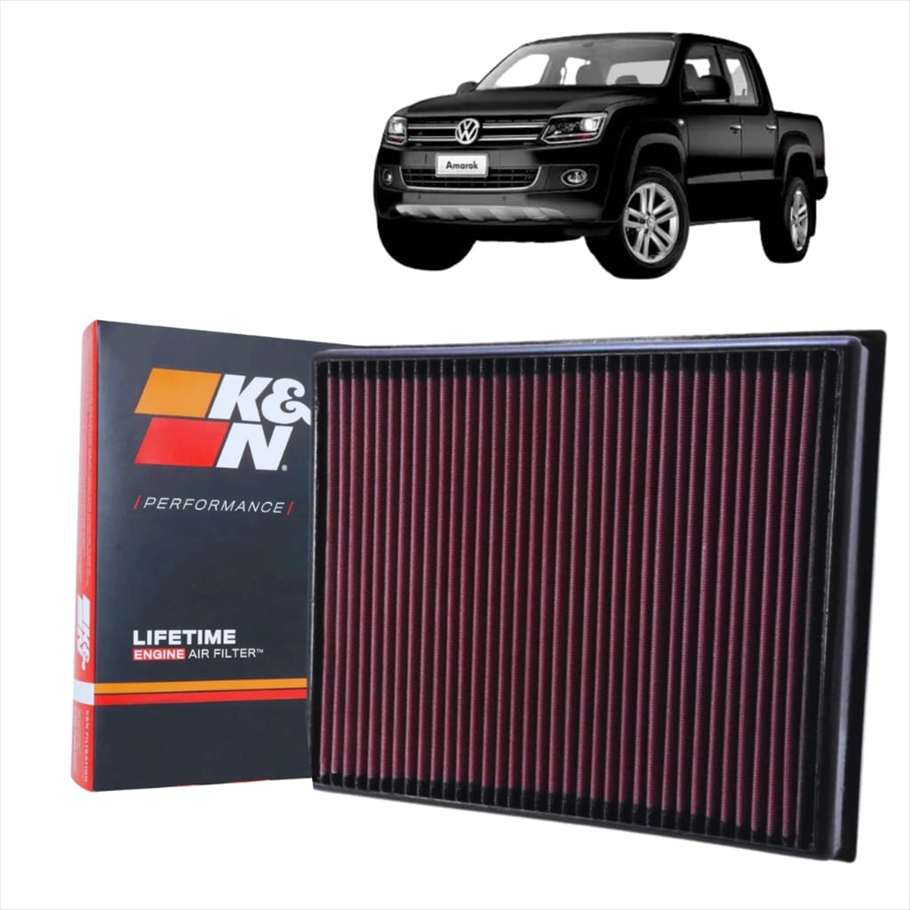 Filtro Ar Esportivo K&N Amarok 2013 a 2020