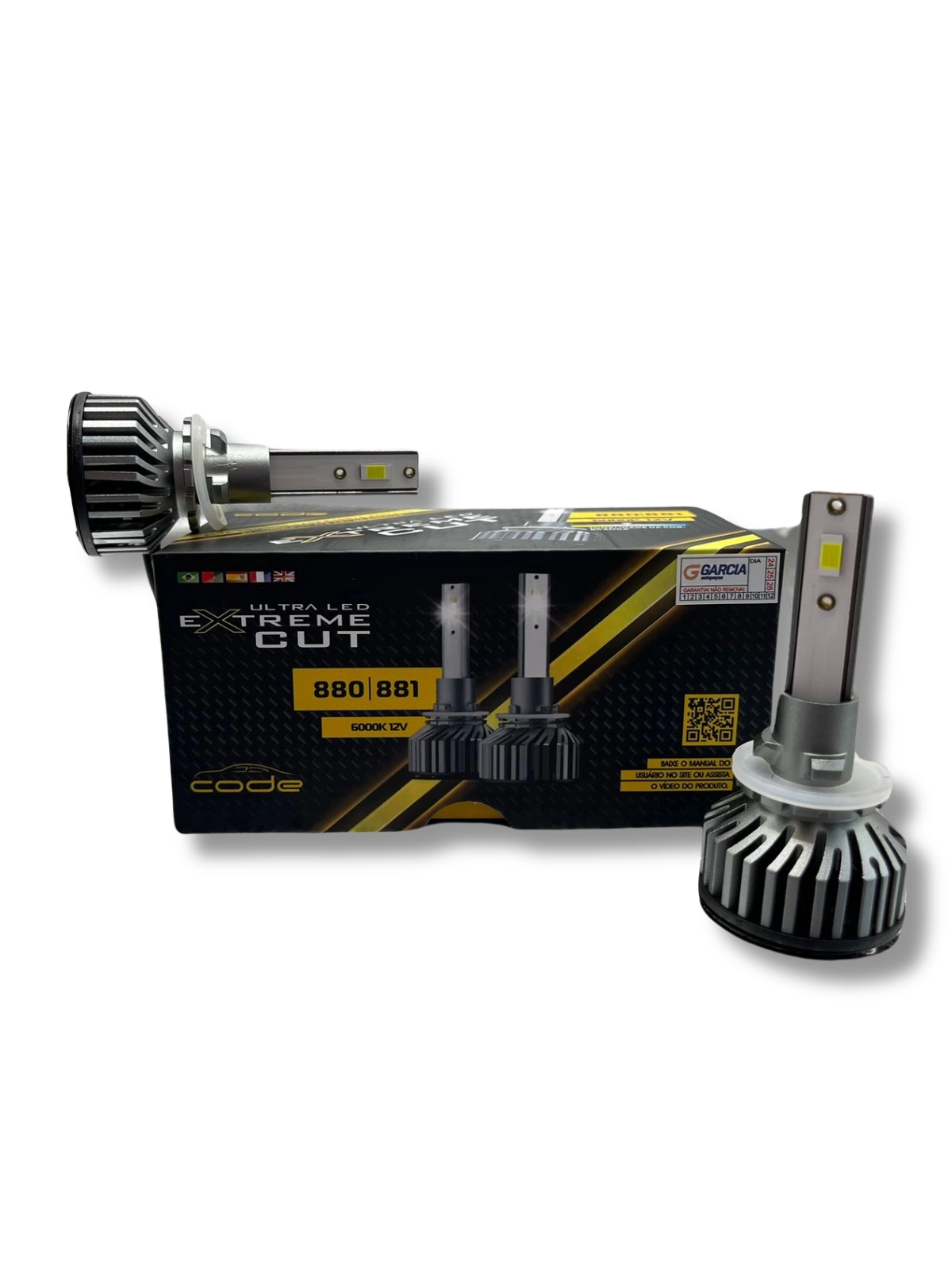 Kit Lâmpada Par Ultra Led Extreme Cut 6000k 12v