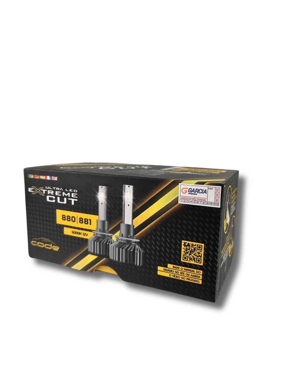 Kit Lâmpada Par Ultra Led Extreme Cut 6000k 12v