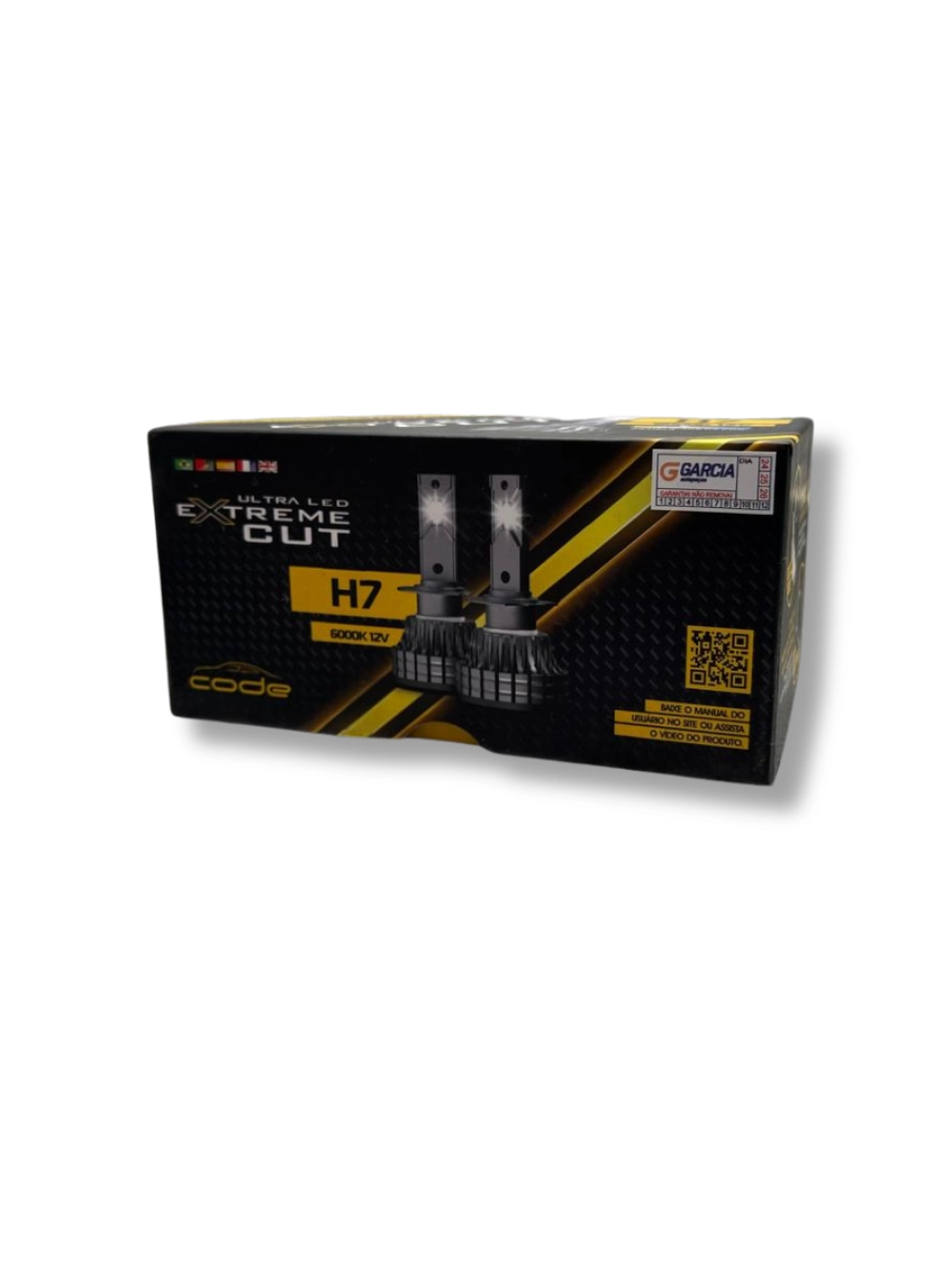 Kit Lâmpada Par Ultra Led Extreme Cut H7 6000k 12v