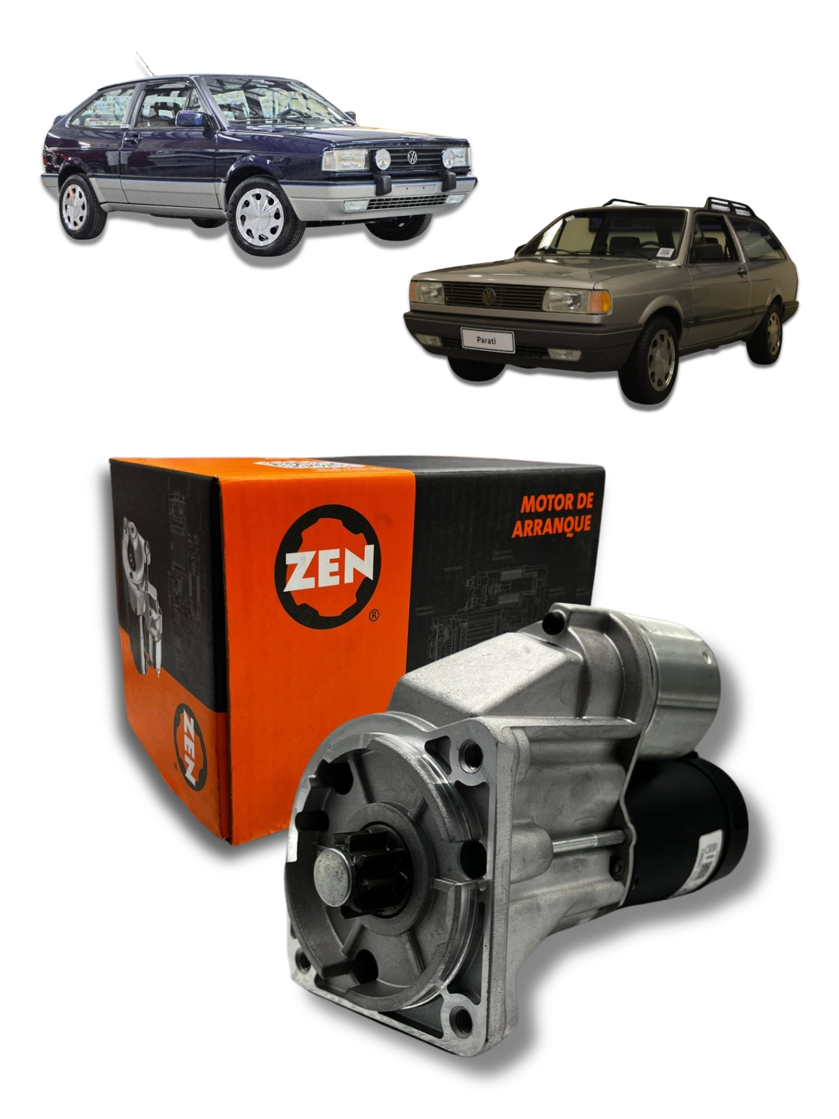 Motor Arranque Partida 12v Gol Parati Passat