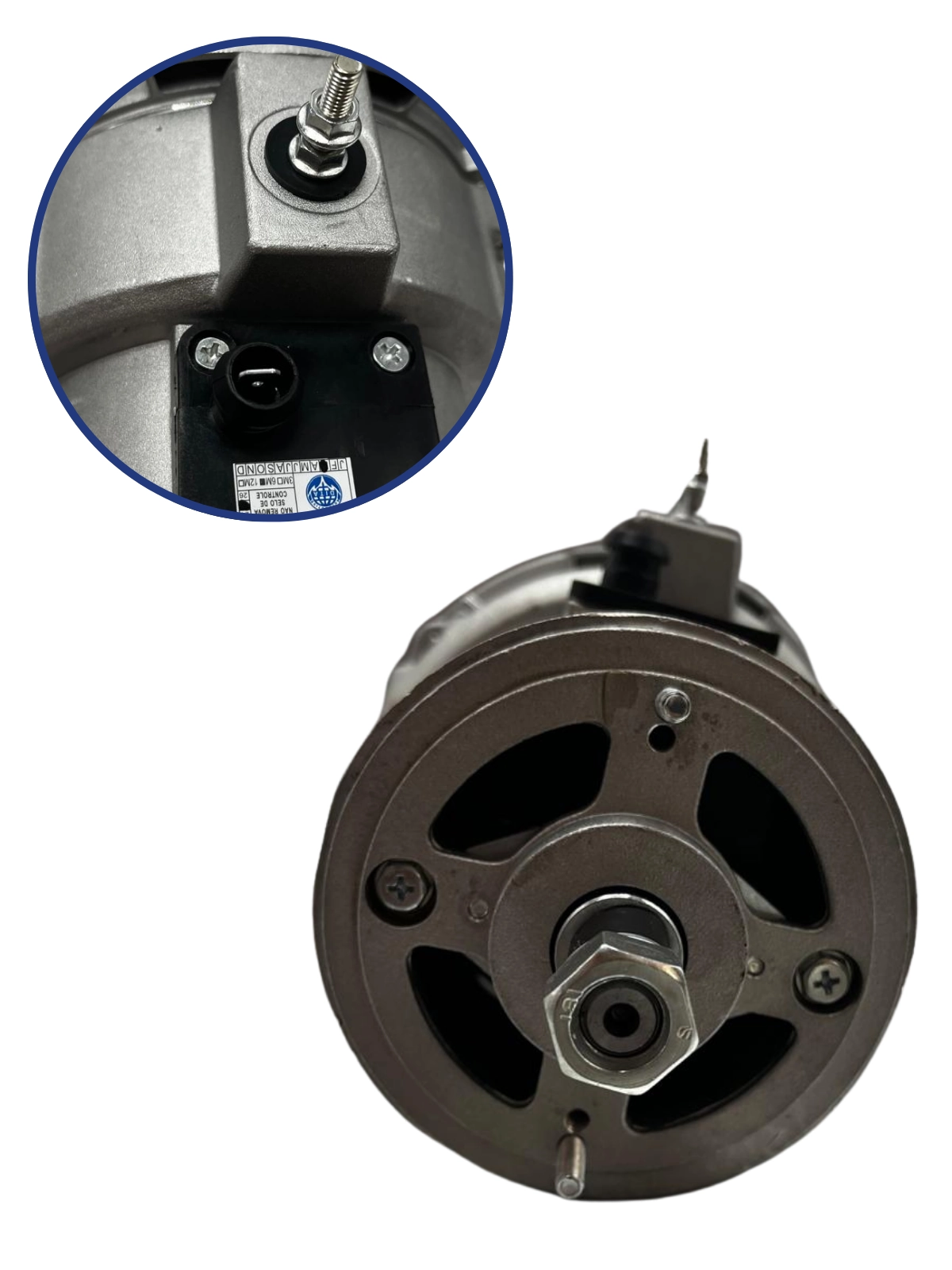 Alternador para VW Fusca, Brasília e Kombi 12V 75A 