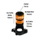 Kit 10 Anel Coletor Rotor Alternador Bosch De Baquelite