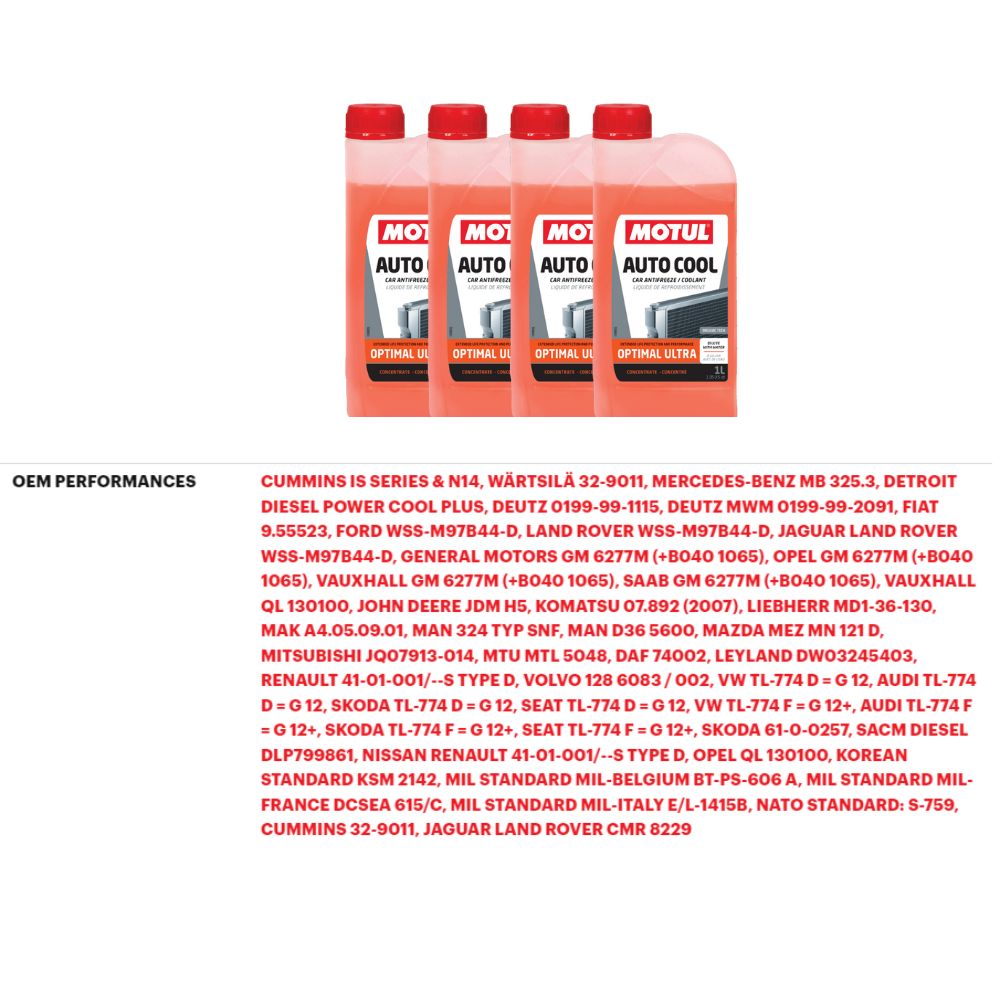ADITIVO MOTUL AUTO COOL OPTIMAL ULTRA 1L