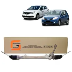 Caixa Setor Direção Mecânica Logan 2007 2013 Sandero 2008