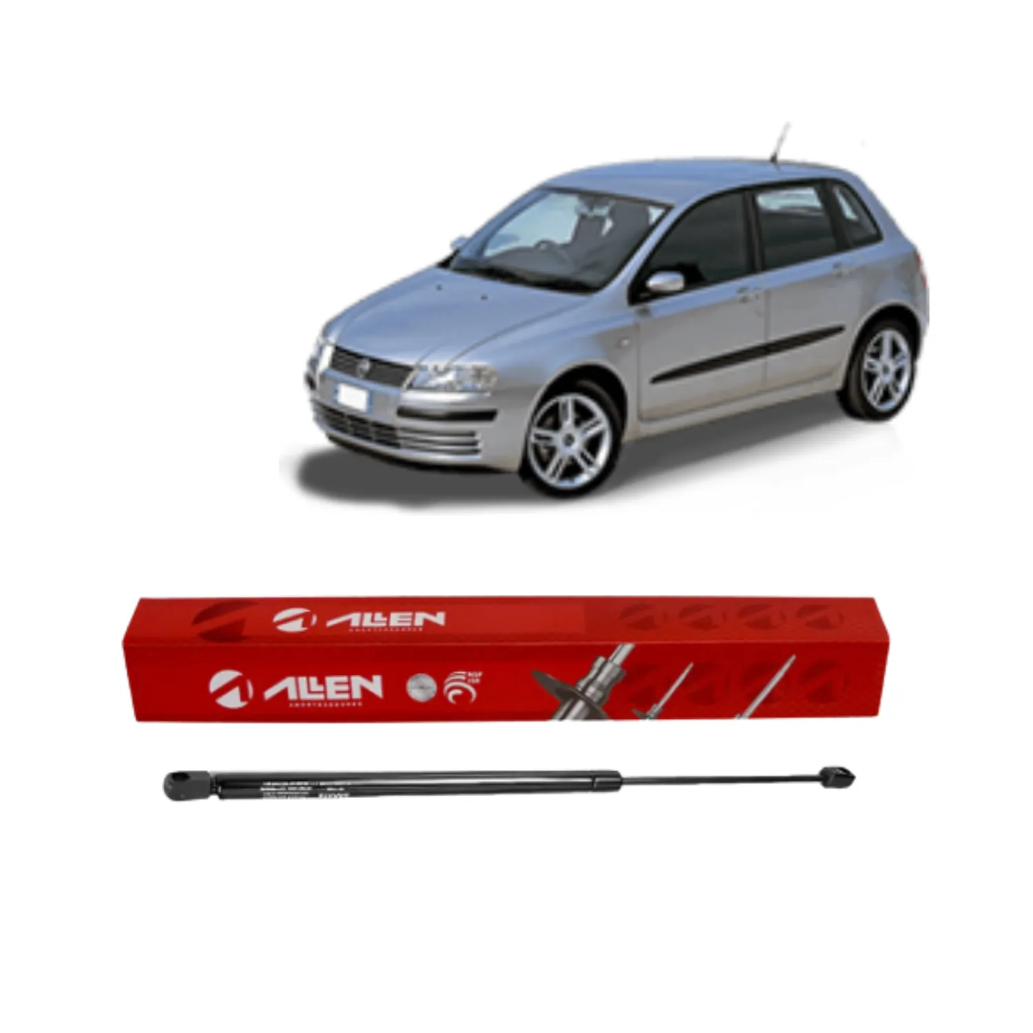 Amortecedor A Gás Tampa Porta-Malas Fiat Stilo 2003 a 2007