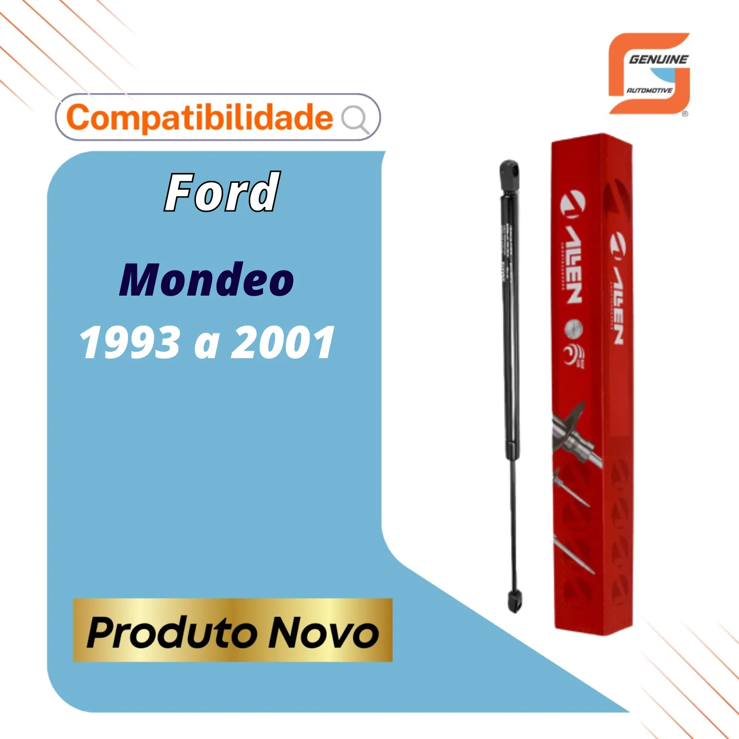 Amortecedor A Gás Tampa Porta-Malas Ford Mondeo 1993 a 2001